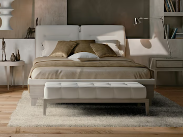 SEGRETI S992 - Upholstered double bed by Arte Brotto - view 2